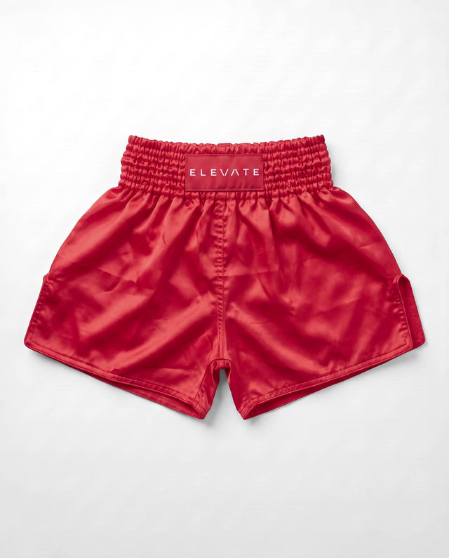 Spodenki Muay Thai Elevate Prime – Czerwone