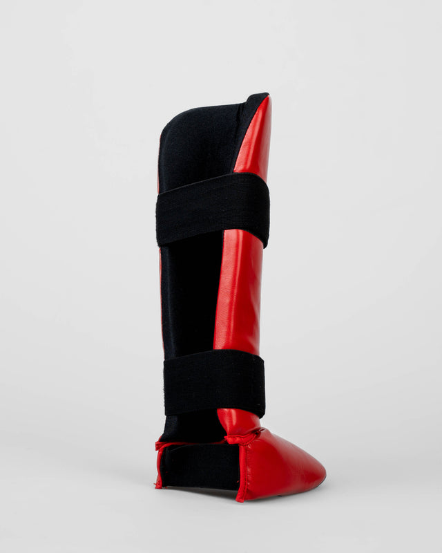 Protège-tibias Elevate Prime – Rouge