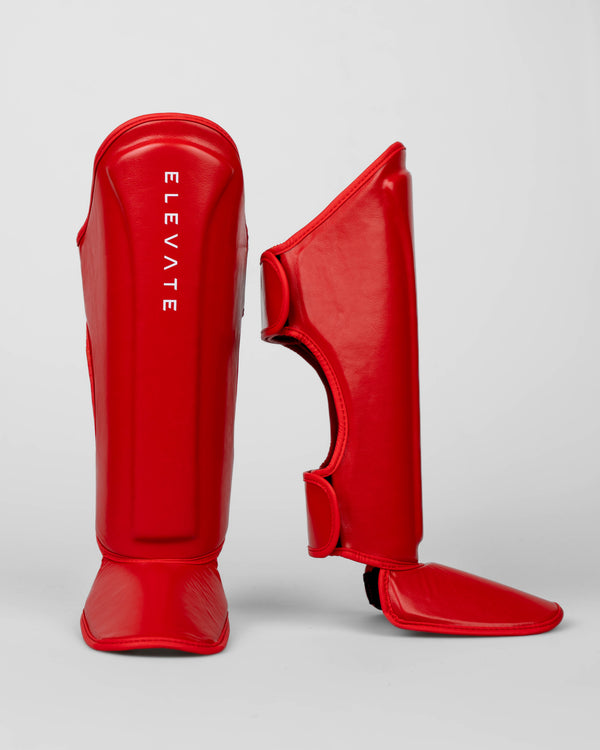 Elevate Schienbeinschoner Prime Kinder – Rot