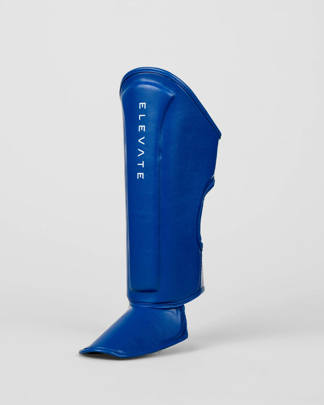 Espinilleras Elevate Prime Niños – Azul
