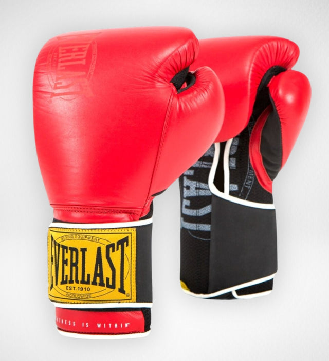 Guantes de boxeo Everlast 1910 Classic – Rojo