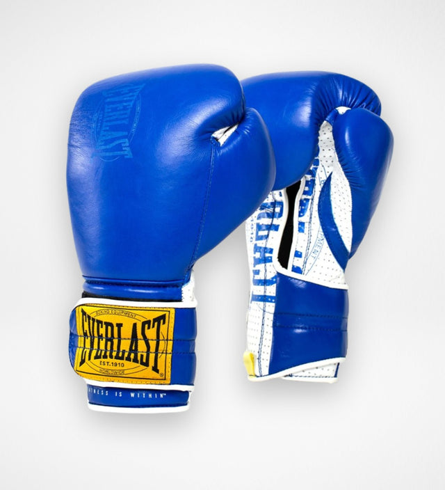 Everlast 1910 Boxhandschuhe Hook and Loop – Blau