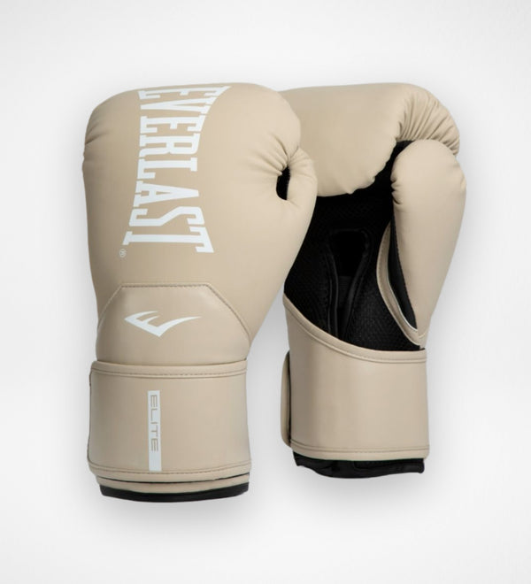 Guantes de boxeo Everlast Elite2 – Champagne