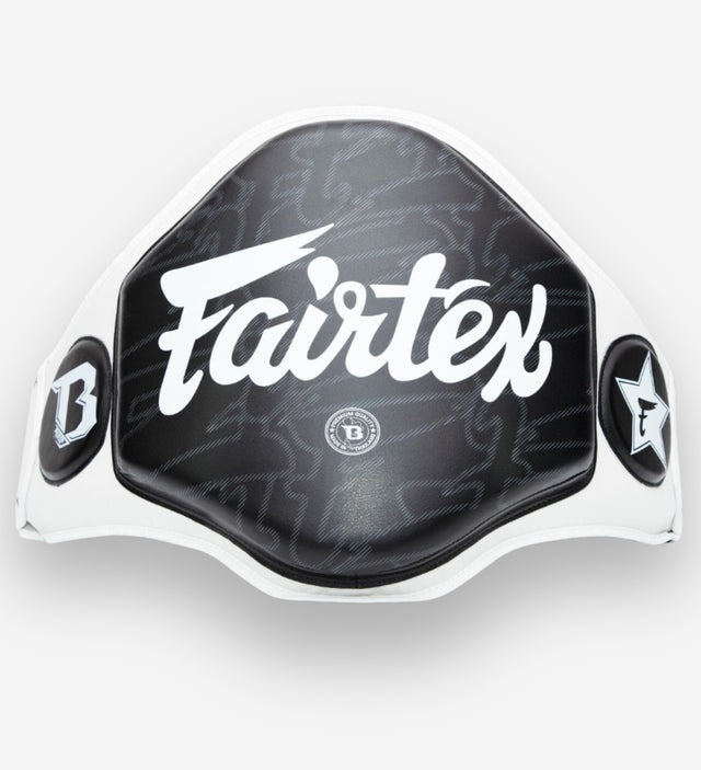 Protector abdominal Fairtex FXB – Blanco/Negro