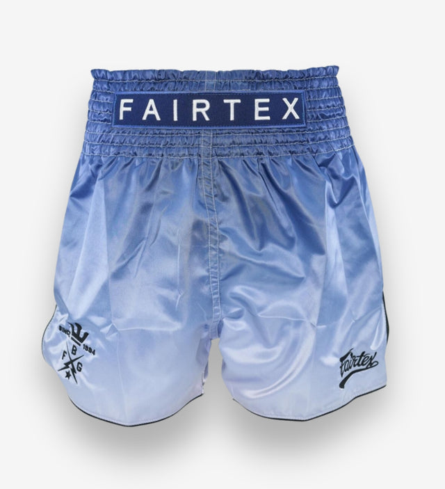 Spodenki Muay Thai Fairtex FXB Fade – Niebieskie