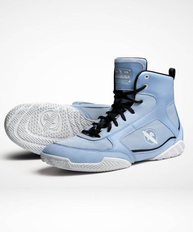 Buty bokserskie Hayabusa Pro – Pastelowy Niebieski