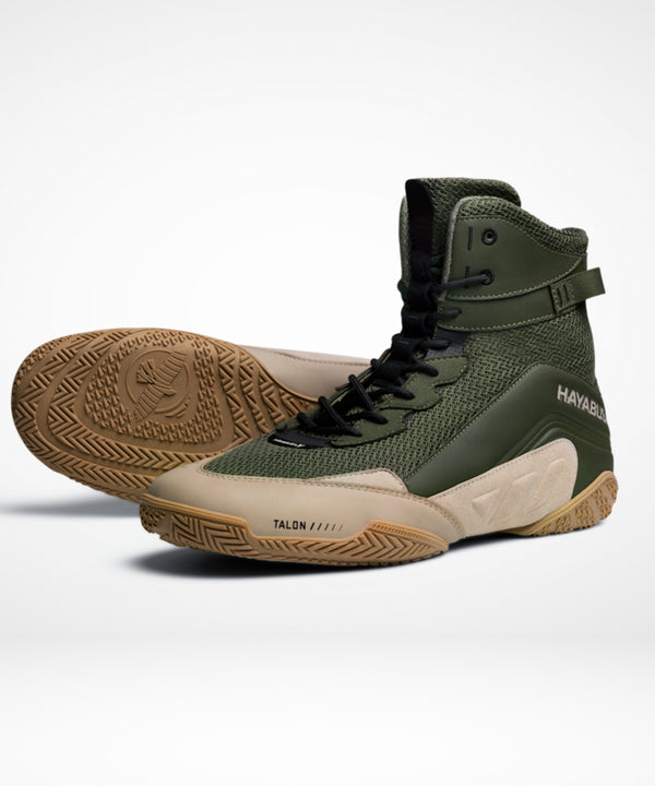 Boxerské boty Hayabusa Talon – Khaki/Béžová