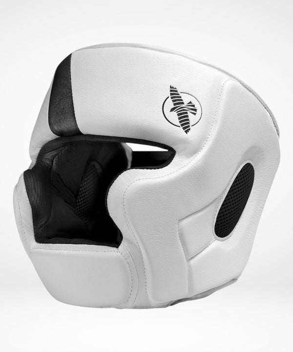 Capacete de boxe Hayabusa T3 – Branco/Preto