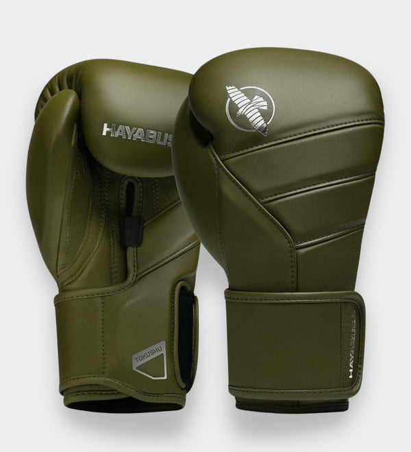 Guantoni da boxe Hayabusa T3 Kanpeki – Verde oliva