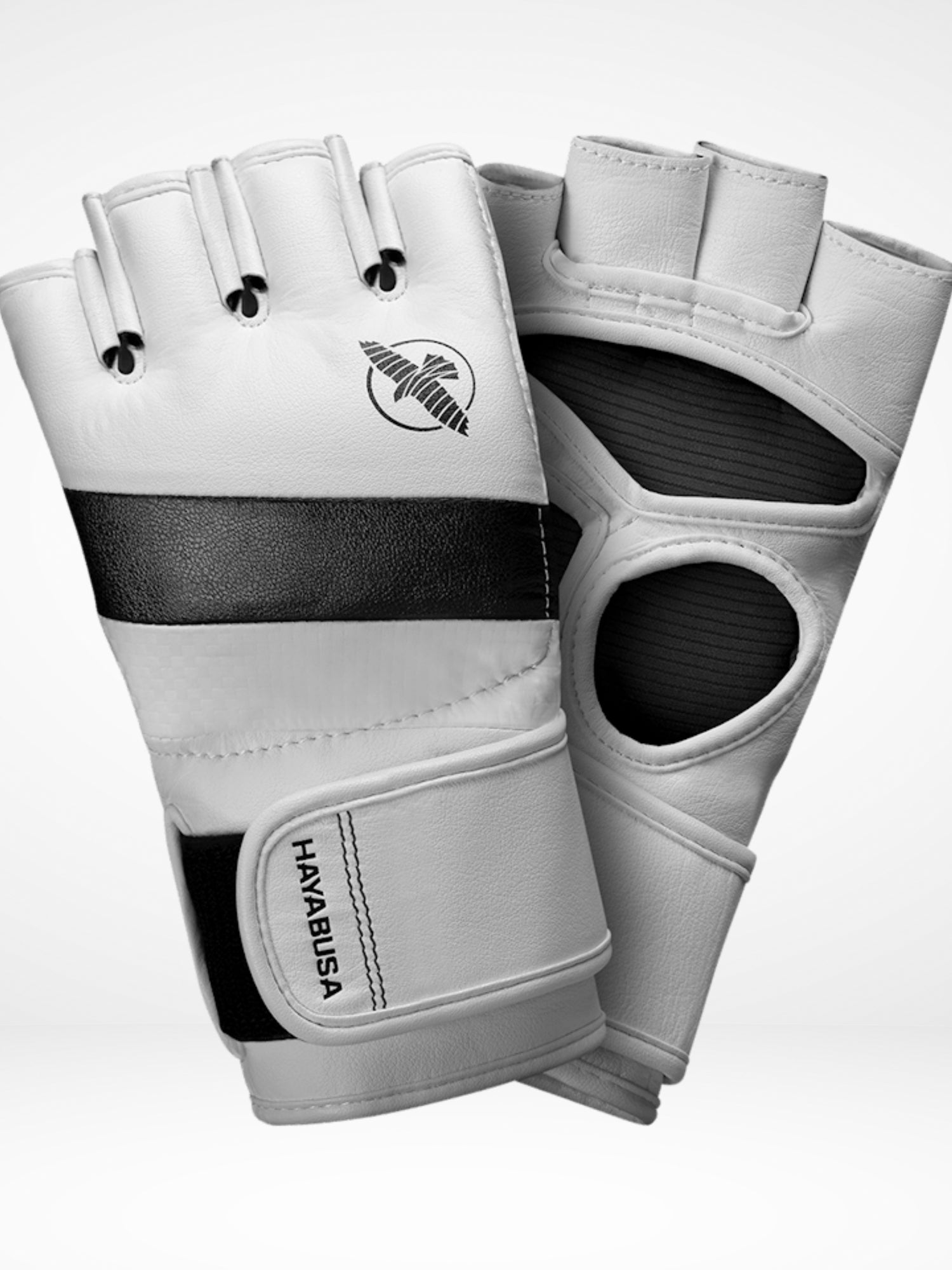 Hayabusa MMA Handschoenen T3 - Wit/Zwart