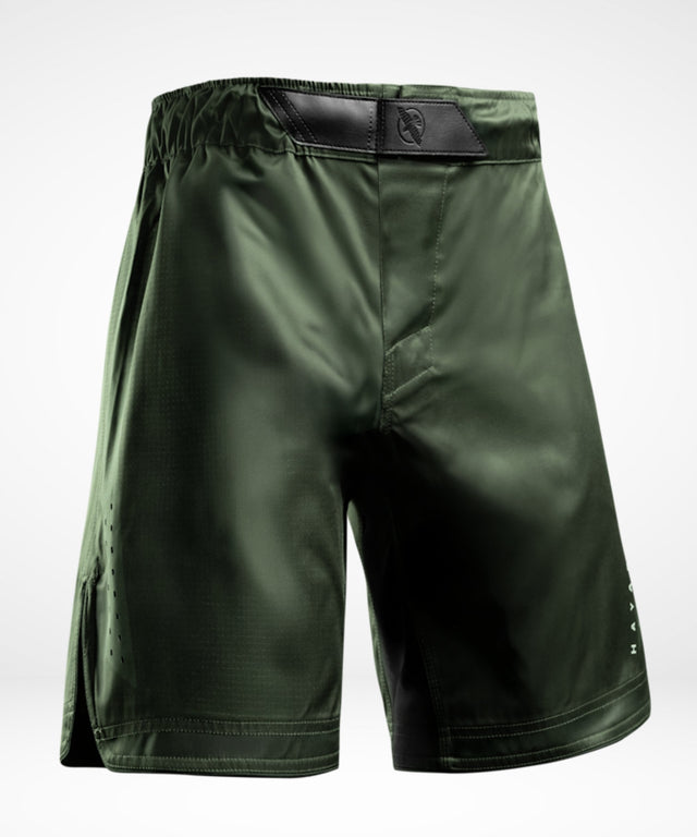 Shorts de MMA Hayabusa Core Lang – Vert foncé