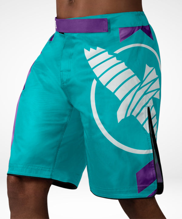 Shorts de MMA Hayabusa Icon Lang – Vert océan
