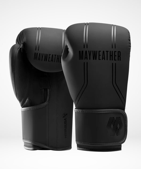 Gants de boxe Hayabusa x Mayweather Contender – Noir/Noir