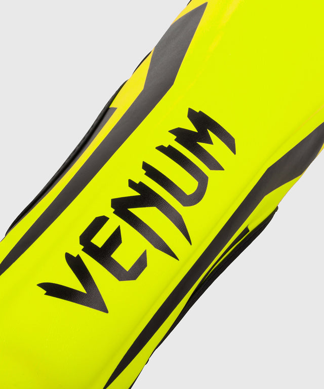Venum Kickboks Scheenbeschermers Elite Kinderen - Neon Geel