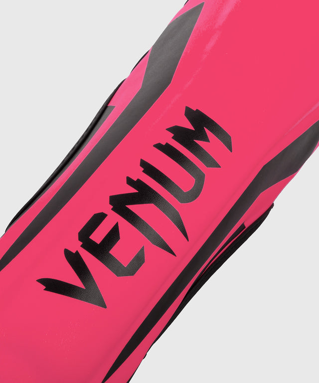 Venum Shin Guards Elite Kids – Neon Pink