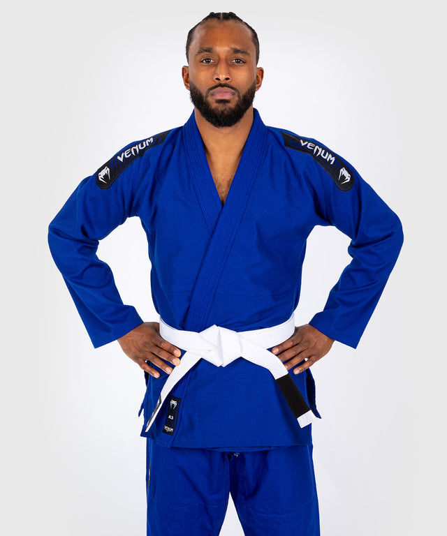 Kimono BJJ Venum First – Albastru – inclusiv centură albă
