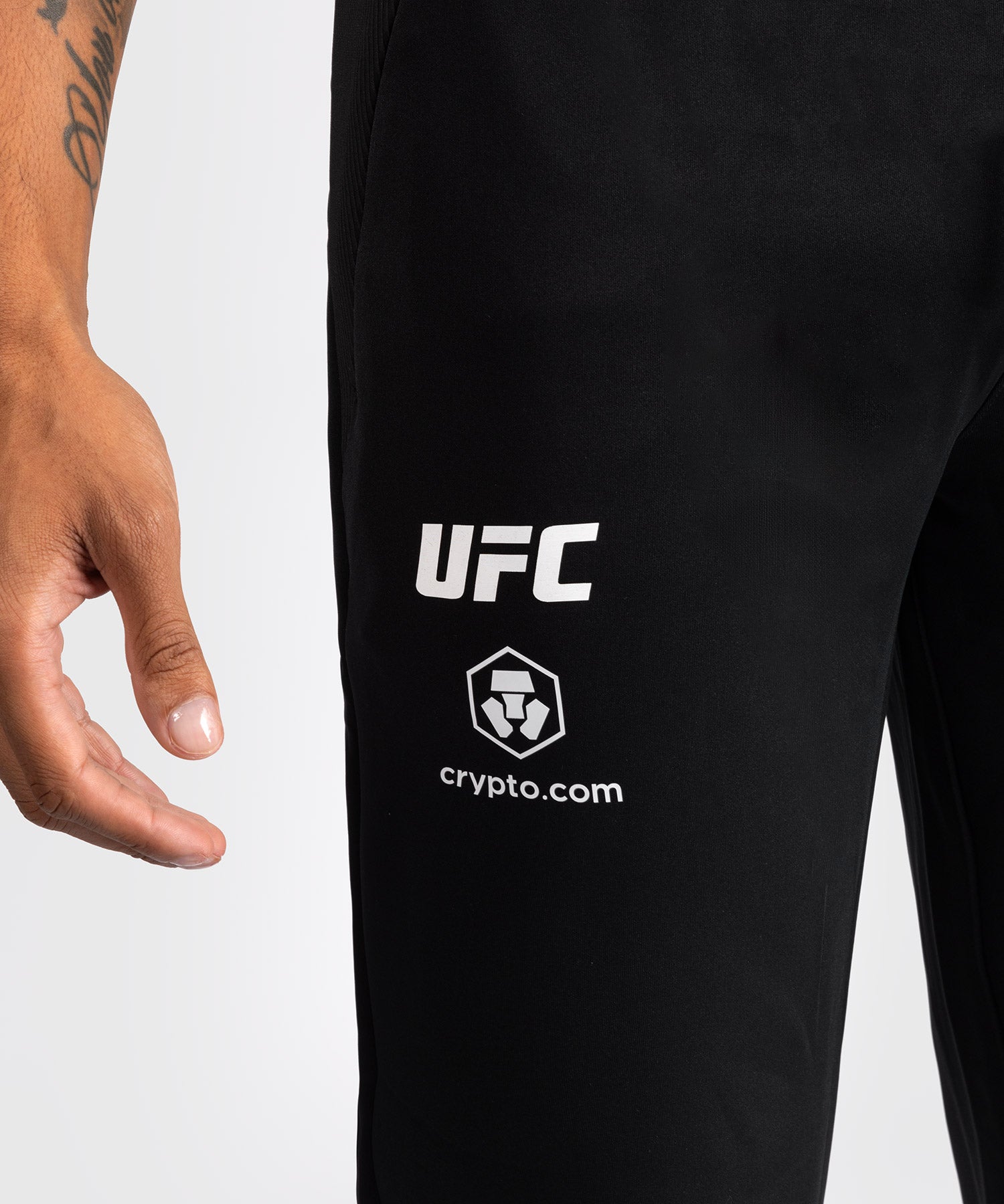 Venum UFC Trainingshosen Straight Leg Fusion Fight Night – Schwarz