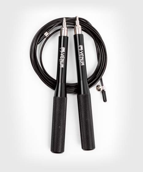 Coardă de sărit Venum Thunder Evo – Negru