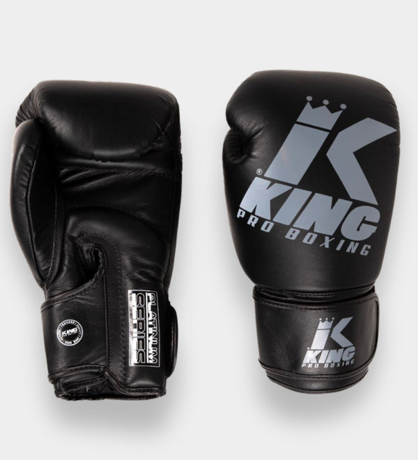 Luvas de boxe King Pro Boxing Platinum – Preto/Cinzento