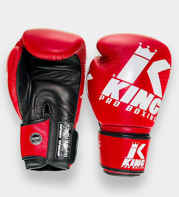 Luvas de boxe King Pro Boxing Platinum – Vermelho/Preto