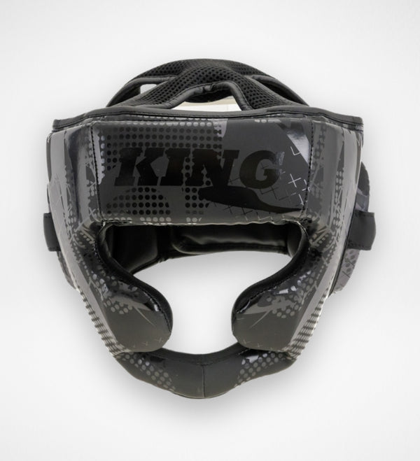 King Pro Boxing Hoofdbeschermer KPB/HG Shogun - Zwart/Zwart
