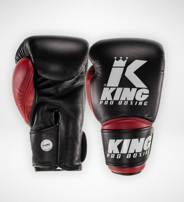 Rękawice bokserskie King Pro Boxing Star 10 – Czarne/Czerwone