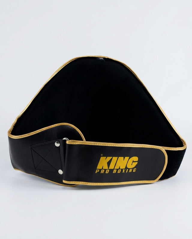 King Pro Boxing Magskydd - Svart/Guld