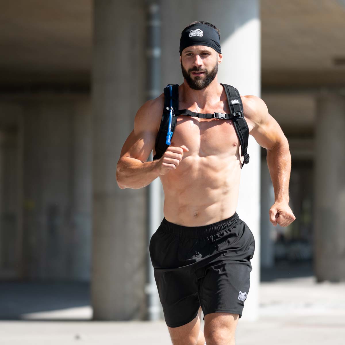 Fita de cabeça Phantom Athletics Team – Preto
