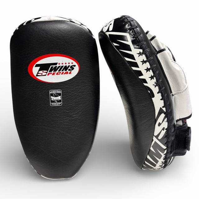 Twins Thai-Pads PML23 – Schwarz/Weiß