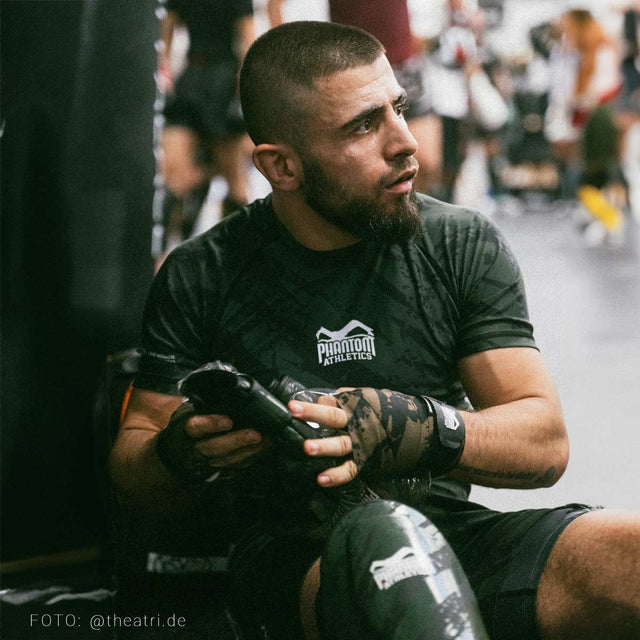 Bende da boxe Phantom Athletics Camo Tiger – Verde