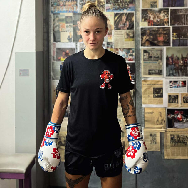 Luvas de boxe Phantom Athletics Hawaii – Branco/Azul/Vermelho
