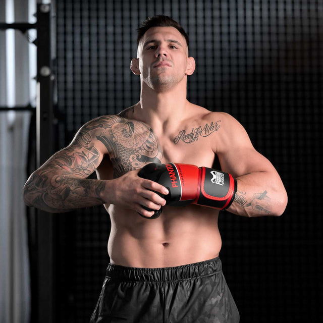 Boxerské rukavice Phantom Athletics Raider – Červené/Černé