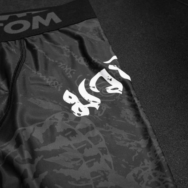 Phantom Athletics Kompressionsshorts Muay Thai – Svart/Grå