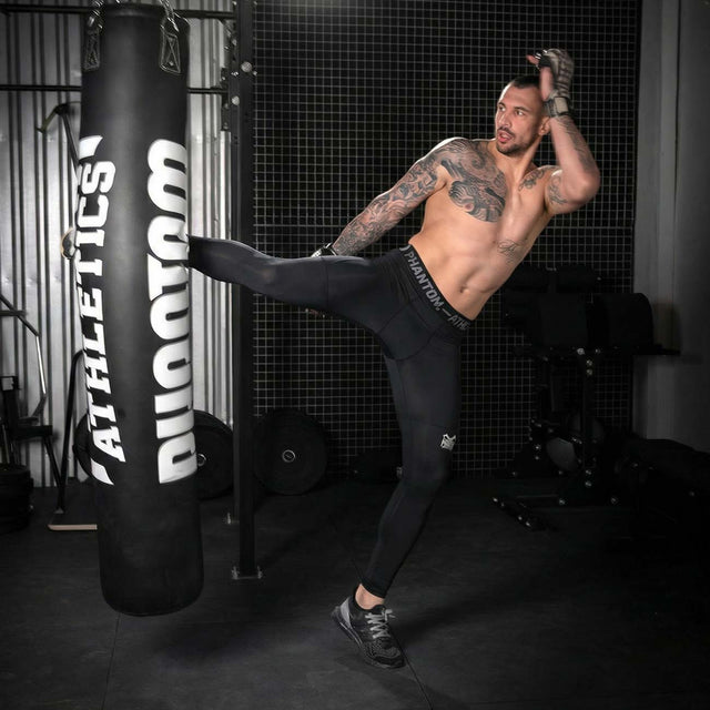 Pantaloncini a compressione Phantom Athletics Tactic – Nero