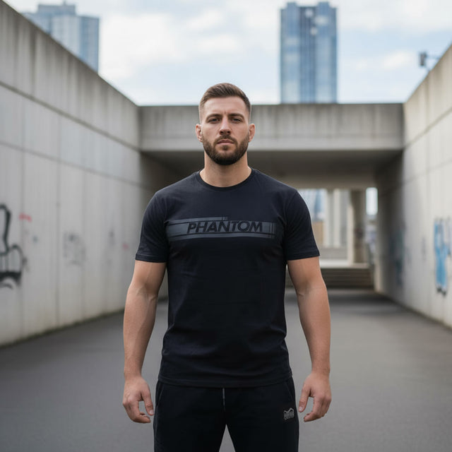 Phantom Athletics Triko Apex 2 – Černá/Šedá