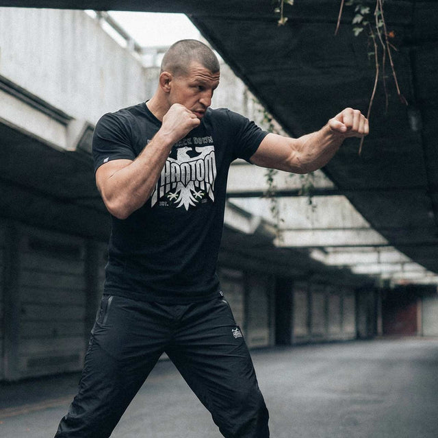 Phantom Athletics Triko Germany Never Back Down – Černé