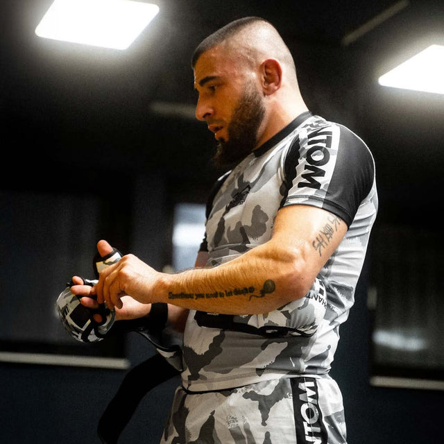 Rashguard Phantom Athletics Warfare – Camuflagem de Inverno