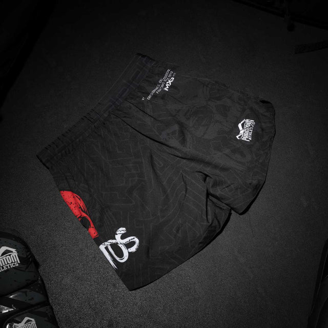 Pantalones de MMA Phantom Athletics Fusion Mexico – Negro/Gris