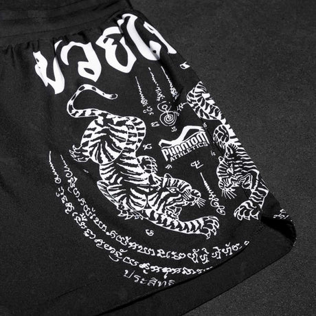 Calções de Muay Thai Phantom Athletics Fusion – Preto/Branco