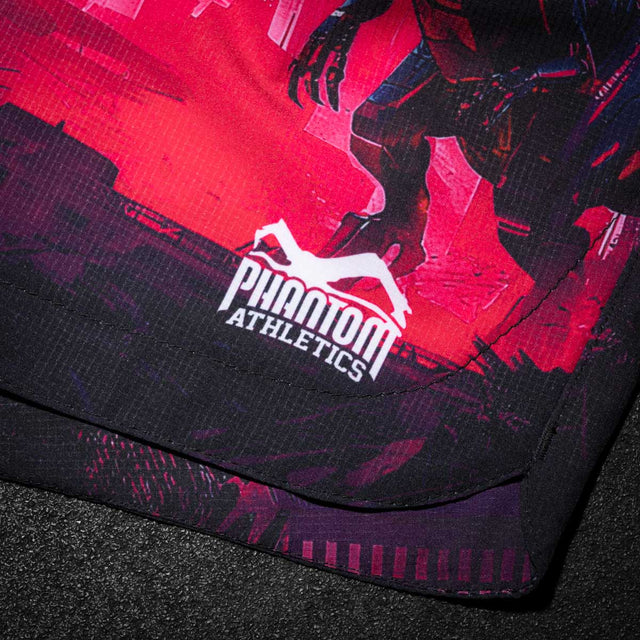 Phantom Athletics MMA-Shorts FUSION-R Cyber-X – Violett/Blau