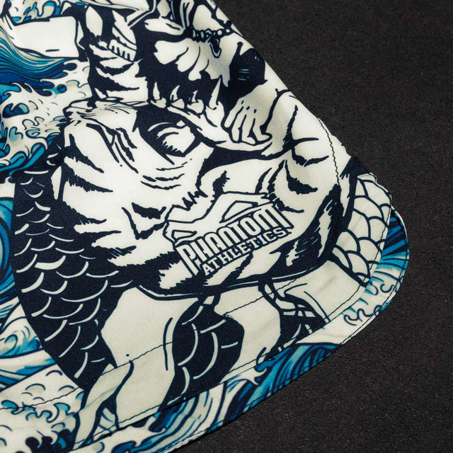 Phantom Athletics MMA Shorts Fusion Tsunami – Blue