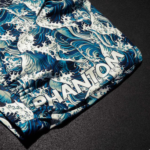 Phantom Athletics MMA Shorts Fusion Tsunami – Blue