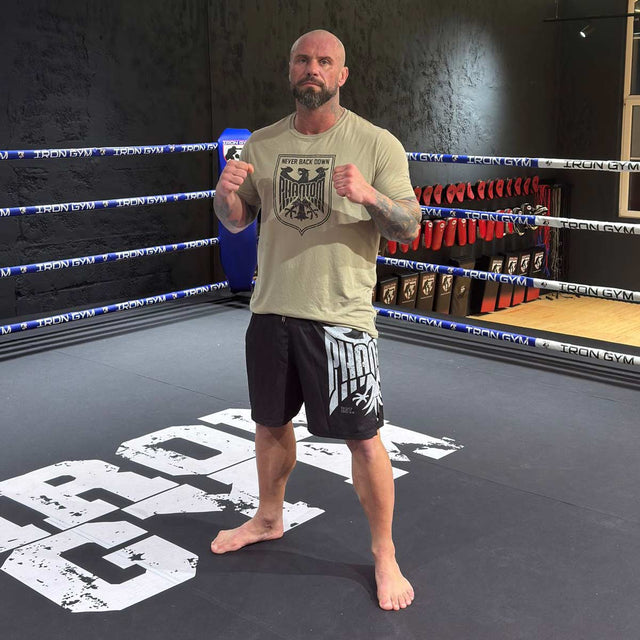 Pantalones de MMA Phantom Athletics EVO Germany Eagle – Negro