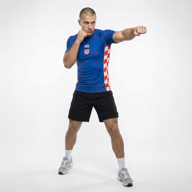 Rashguard Phantom Athletics Team Croatia – Azul