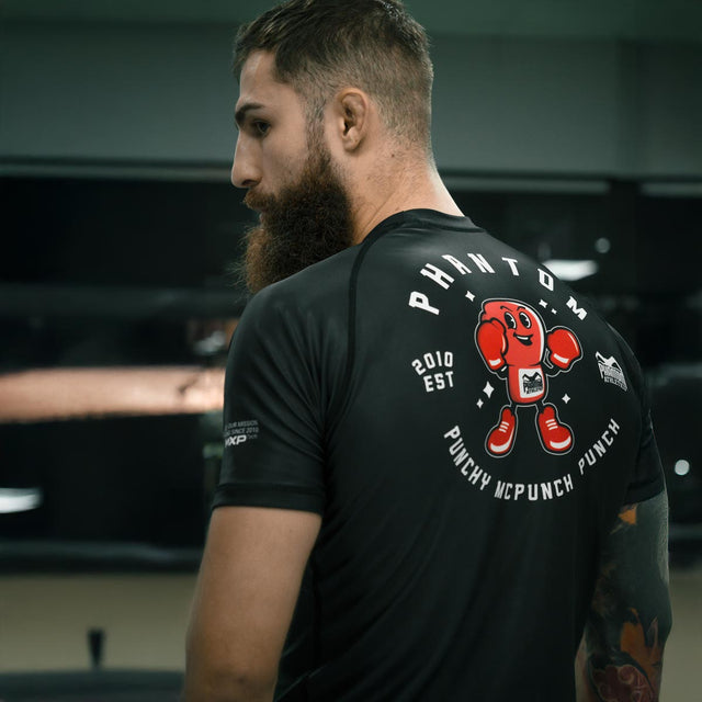 Phantom Athletics Rashguard EVO Punchy – Svart