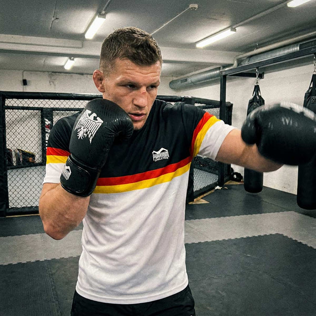 Rękawice bokserskie Phantom Athletics Germany – Czarne/Białe