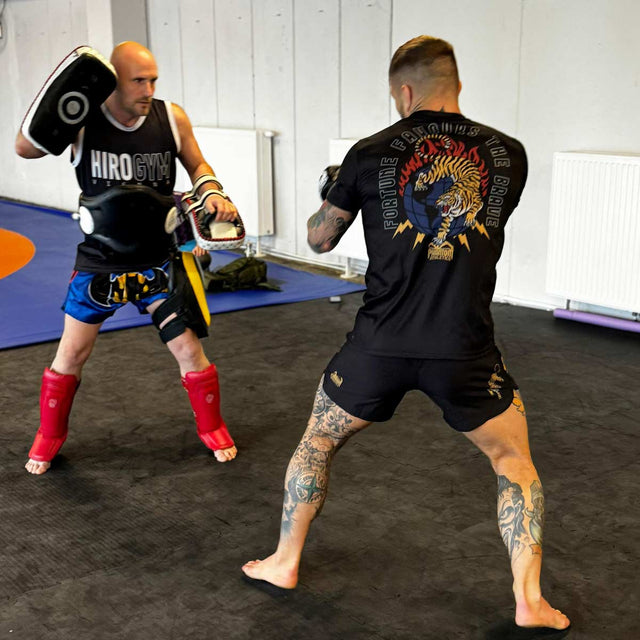 Phantom Athletics MMA-shorts FUSION-R Tiger Domination – Orange/Sort