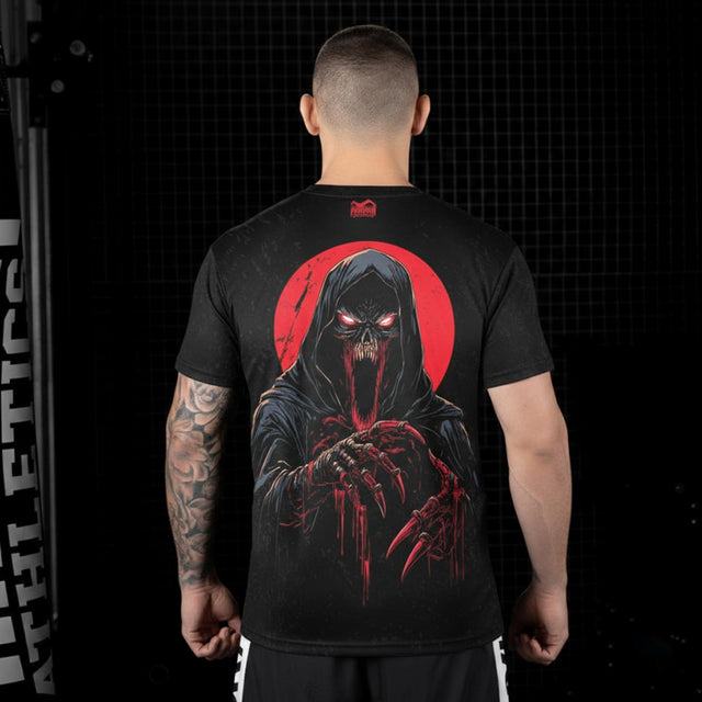Phantom Athletics Trainingsshirt EVO+ Bloodshade – Schwarz/Rot