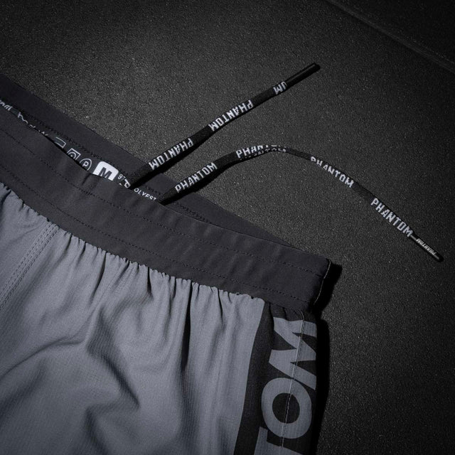 Phantom Athletics Kompressionsshorts Fusion 2in1 Apex – Grå