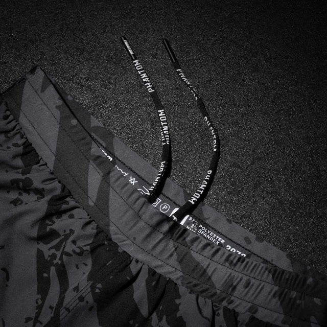 Pantaloncini MMA Phantom Athletics Fusion 2in1 Camo Tiger – Grigio